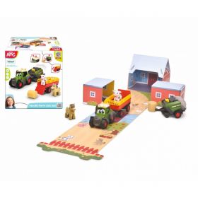 Garbage truck green 30 cm