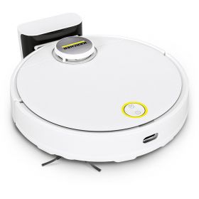 Aspirator robot RCV 3 *EU WiFi, 33W, aspirator si mop, navigatie LiDar, autonomie 120 de minute, putere de aspirare 2500 Pa, recipient praf 500ml, recipient apa 170ml, Alb, Li-Ion 3200 mAh