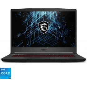 Gaming 15.6&#039;&#039; GF63 Thin 11UC, FHD 144Hz, Procesor Intel Core i5-11400H (12M Cache, up to 4.50 GHz), 8GB DDR4, 512GB SSD, GeForce RTX 3050 4GB, No OS, Black