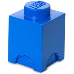 Cutie depozitare LEGO 1 albastru inchis
