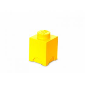 Cutie depozitare LEGO 1 galben