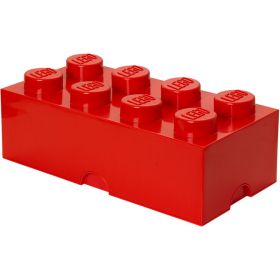 Cutie depozitare LEGO 2x4 rosu