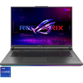 Gaming 18&#039;&#039; ROG Strix G18 G814JVR, 2.5K 240Hz G-Sync, Procesor Intel Core i9 14900HX (36M Cache, up to 5.80 GHz), 32GB DDR5, 1TB SSD, GeForce RTX 4060 8GB, No OS, Eclipse Gray