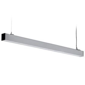 CORP ILUMINAT LINIAR 120CM 40W 4000K ALB NEUTRU - ARGINTIU