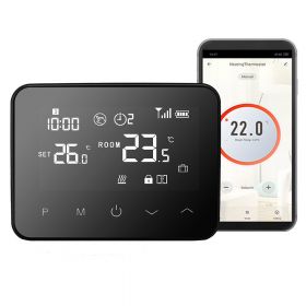 RESITGILAT Termostat de ambient inteligent Smart WT-20, WI-FI, Control Internet , Pentru Centrala Termica, RF Wireless, Reecomer