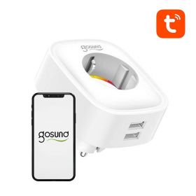 Priză inteligentă WiFi Gosund SP112 2xUSB, Tuya