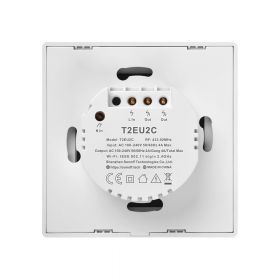 Smart Switch WiFi + RF 433 Sonoff T2 EU TX (2 canale)