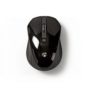 mouse wireless nedis, 1600dpi, 3 butoane, negru