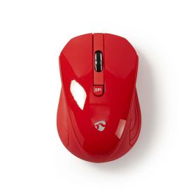 mouse wireless nedis, 1600dpi, 3 butoane, rosu