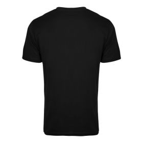 tricou bumbac / negru - l