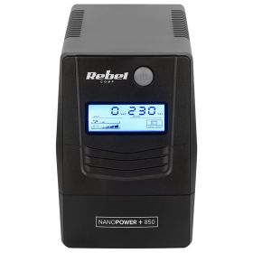 ups offline nanopower plus 850 (850va/480w) rebel