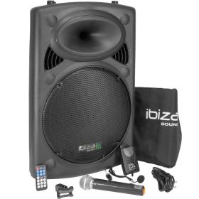 boxa portabila 15"/38cm 800w 12/230v usb/mp3 cu bt