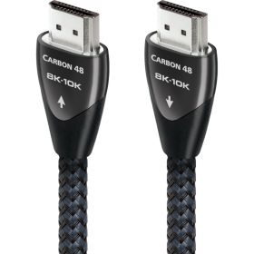 Cablu video Audioquest Carbon 48, HDMI Male - HDMI Male, v2.1, 2m, negru-gri