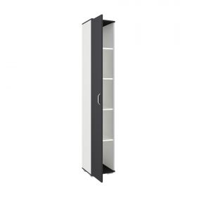 Dulap Como, 1 Usa, Antracit/Alb, L 33 x l 35 x H 200 cm