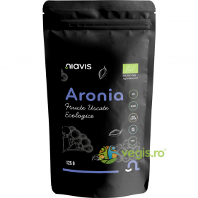 Aronia Fructe Uscate Raw Ecologice/Bio 125g