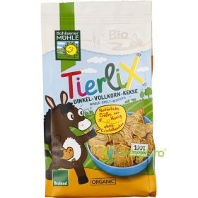 Biscuiti Animalute din Spelta Integrala Indulciti cu Miere Ecologici/Bio 125g