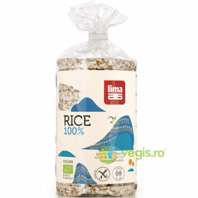 Rondele de Orez Expandat cu Sare Ecologice/Bio 100g