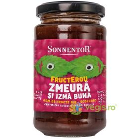 Gem de Zmeura si Izma Buna Indulcit cu Suc de Mere Fructerou Ecologic/Bio 250g