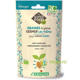 Mix Seminte din 4 Ridichi pentru Germinat Ecologic/Bio 100g