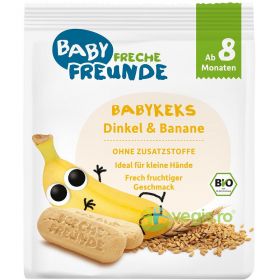 Biscuiti din Spelta cu Banane Ecologici/Bio 100g