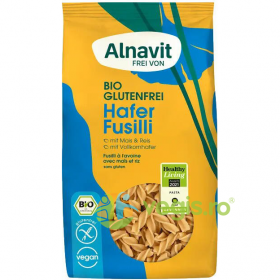 Fusilli cu Ovaz fara Gluten Ecologice/Bio 250g