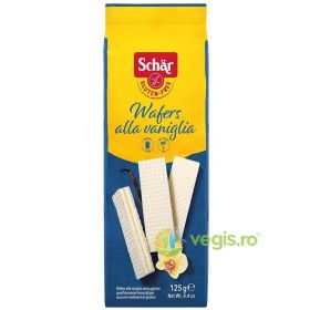 Napolitane cu Crema de Vanilie fara Gluten Wafers Vaniglia 125g