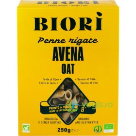 Penne Rigate Avena din Faina de Ovaz fara Gluten Biori Ecologice/Bio 250g