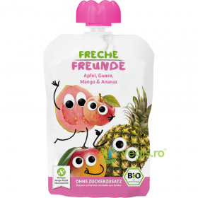 Piure de Mere, Guava, Mango si Ananas Ecologic/Bio 100g