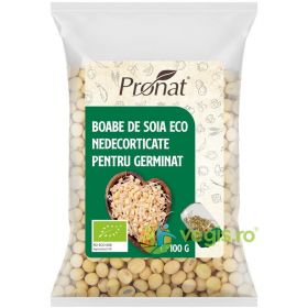 Boabe de Soia Nedecorticate pentru Germinat Ecologice/Bio 100g