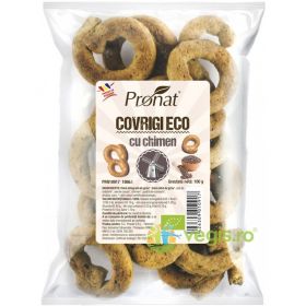 Covrigi cu Chimen Ecologici/Bio 100g