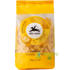 Farfalle din Grau Dur Ecologice/Bio 500g