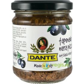 Pasta din Masline Negre Picanta 180g