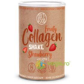 Shake Instant Colagen cu Vitamina C si Capsuni 300g