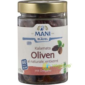 Masline Kalamata fara Samburi cu Oregano Ecologice/Bio 175g
