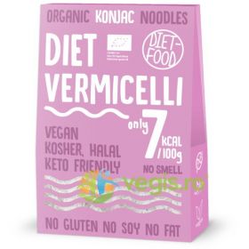 Paste Shirataki Vermicelli fara Gluten Ecologice/Bio 300g