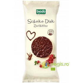 Rondele din Orez Integral cu Ciocolata Amaruie Ecologice/Bio 65g