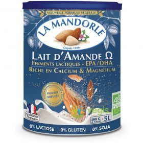 Bautura Instant de Migdale cu Omega3 si Fermenti Lactici fara Gluten Ecologica/Bio 400g