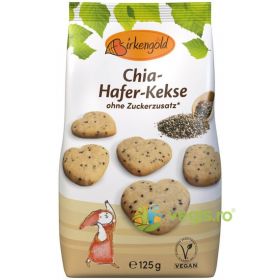 Biscuiti din Ovaz cu Chia fara Zahar 125g