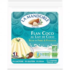 Budinca cu Lapte de Cocos fara Gluten Ecologica/Bio 65g