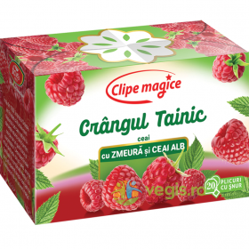 Ceai cu Zmeura si Ceai Alb - Crangul Tainic 20dz