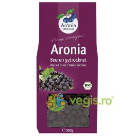 Fructe de Aronia Uscate Ecologice/Bio 500g