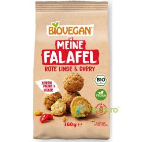 Mix pentru Falafel cu Linte Rosie si Curry fara Gluten Ecologic/Bio 160g