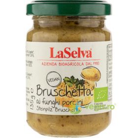 Pasta Bruschetta pe Baza de Ciuperci Porcini Ecologica/Bio 130g