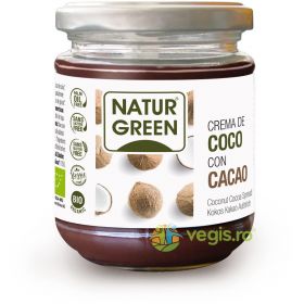 Pasta de Cocos cu Cacao fara Gluten Ecologica/Bio 200g
