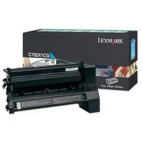 Toner Lexmark C782X1CG, 15.000 pagini, Cyan