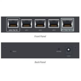 Router EdgeRouter ER-X  5 Gigabit RJ45 ports, 1x24V Passive PoE Passthrough