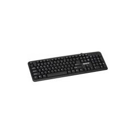 Tastatura Tracer Maverick TRAKLA45489, USB + PS2 adaptor, US, negru