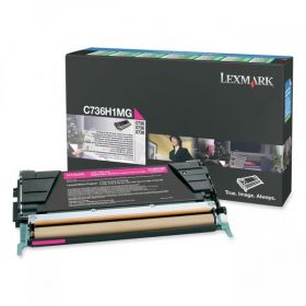 Toner Lexmark C736H1MG, 10.000 pagini, Magenta