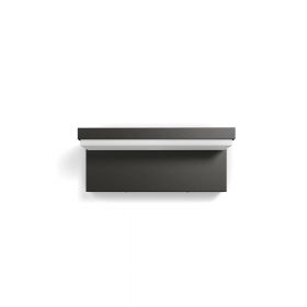 Aplica exterior Philips Bustan, 3.8 W, 2700 K, antracit, IP44