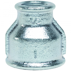 Mufa redusa Gebo, filet interior-interior, fonta zincata, 1 1/2x3/4